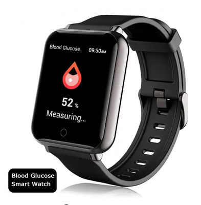 Digital Non Invasive Blood Sugar Glucose Meter Monitor Wrist Smartwatch