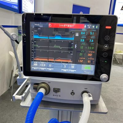 อุปกรณ์ฉุกเฉินทางศัลยกรรมแบบพกพาเครื่องช่วยหายใจอัตโนมัติ ICU