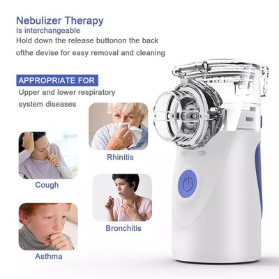 เครื่องพ่นฝอยละอองแบบพกพา Handheld Inhaler Mesh Nebulizer Machine
