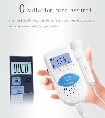Heartbeat Baby Monitor Pocket อัจฉริยะ Doppler ทารกในครรภ์ Heart Monitor