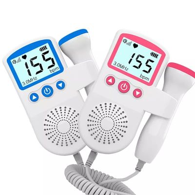 หญิงตั้งครรภ์อัลตราซาวนด์เครื่องตรวจจับหัวใจเด็ก Doppler Fetal Monitor