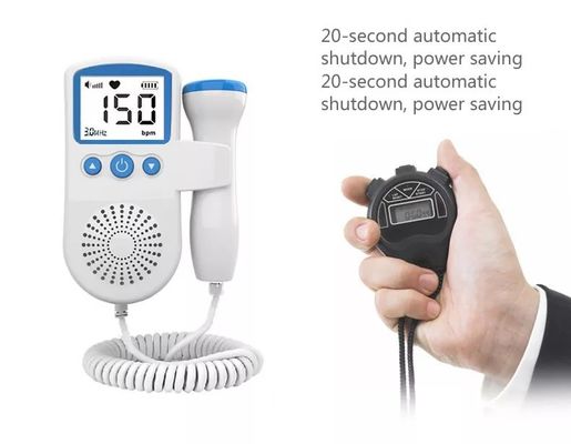 จอภาพ Doppler ของทารกในครรภ์แบบพกพา Baby Pocket Doppler Monitor สำหรับการตั้งครรภ์