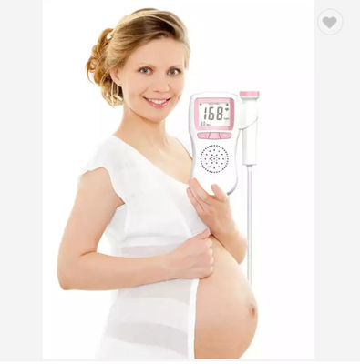 Pocket Doppler Fetal แบบพกพา Baby Heart Rate Monitor Ultrasonic Fetal Doppler