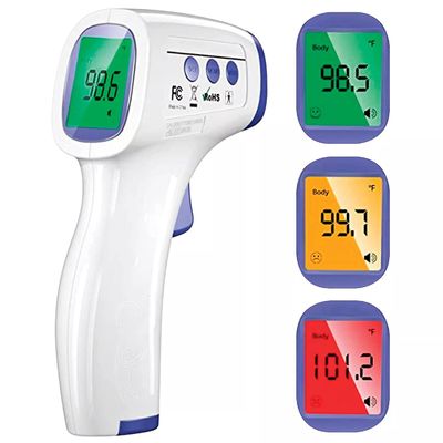 เทอร์โมมิเตอร์วัดอุณหภูมิแบบดิจิตอล Healthcare Non Contact Infrared Accurate Room Thermometer Gun