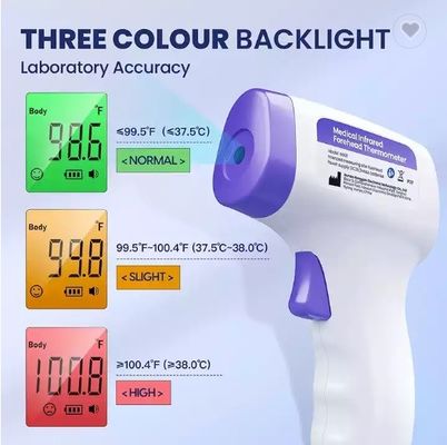 เทอร์โมมิเตอร์วัดอุณหภูมิแบบดิจิตอล Healthcare Non Contact Infrared Accurate Room Thermometer Gun