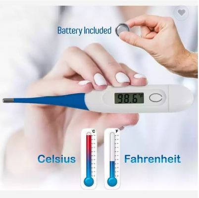 จอแสดงผล LCD เร็ว 2 วินาทีทดสอบ Baby Digital Temperature Thermometer Electric Plastic OEM
