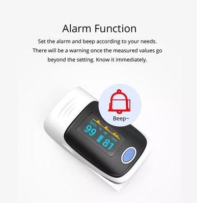 ปลายนิ้วดิจิตอล Oled Spo2 Fingertip Pulse Oximeter Portable Pulse Oximeter