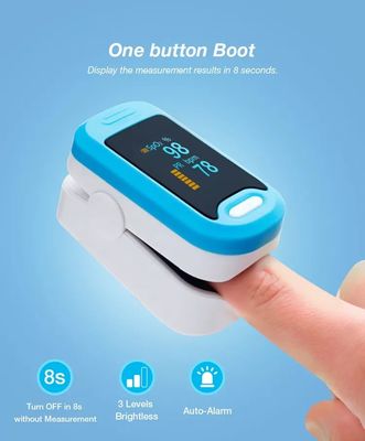CE SPO2 Sensor Oximeter Finger Pulse Oximeter พร้อมจอแสดงผล OLED OEM