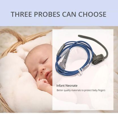 Spo2 Fingertip Pulse Oximeter ผู้ใหญ่ เด็ก เด็กทารก กุมารแพทย์ ทารก Neonatal Pulse Oximeters