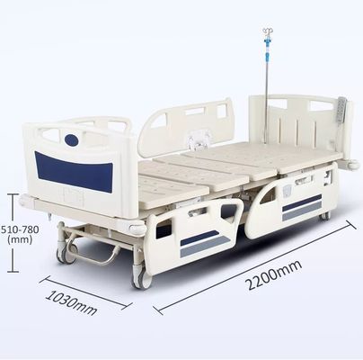 เตียงผู้ป่วย ICU 5 ฟังก์ชั่น เตียงผู้ป่วยปรับไฟฟ้า ICU Medical Bed