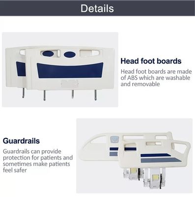 เตียงผู้ป่วย ICU 5 ฟังก์ชั่น เตียงผู้ป่วยปรับไฟฟ้า ICU Medical Bed