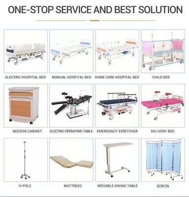 เตียงโรงพยาบาลพยาบาล Homecare คู่มือมัลติฟังก์ชั่นพร้อมห้องน้ำ