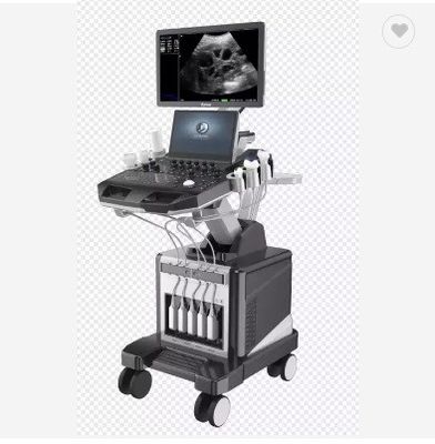 2D 3D 4D Echocardiography รถเข็นหัวใจ Echo Color Doppler Ultrasound Machine