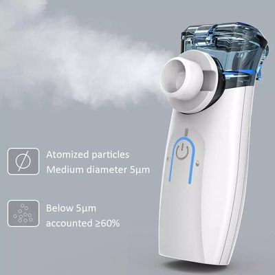 Nebulizer มือถือแบบพกพา Ultrasonic Nebulizer แบบพกพา Inhaler Nebulizer ตาข่าย