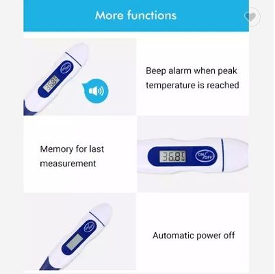 CE OEM แบบพกพาในครัวเรือนเด็กอิเล็กทรอนิกส์เครื่องวัดอุณหภูมิในช่องปากดิจิตอล