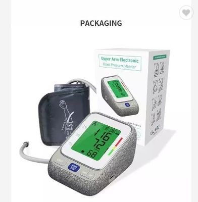 เครื่องวัดความดันโลหิตแบบดิจิตอลในครัวเรือนที่ได้รับการรับรองจาก CE ที่ต้นแขน OEM