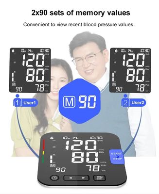 เครื่องตรวจ Bp แบบดิจิตอล Arm Voice เครื่องวัดความดันโลหิตทางการแพทย์