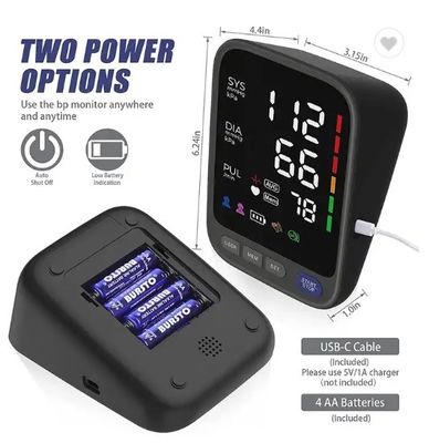 CE ISO Automatic Check Ambulatory Digital Blood Pressure Monitor Arm Style