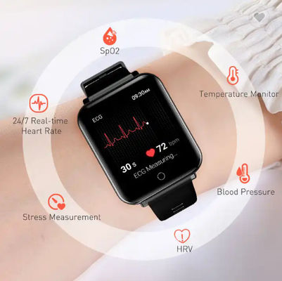 Digital Non Invasive Blood Sugar Glucose Meter Monitor Wrist Smartwatch