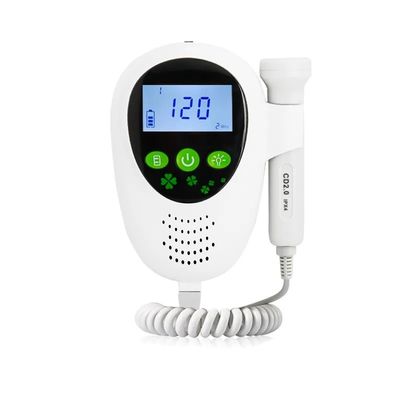 เครื่องตรวจจับการเต้นของหัวใจทารกหญิงตั้งครรภ์ตรวจสอบ Doppler ทารกในครรภ์ที่ปลอดภัย