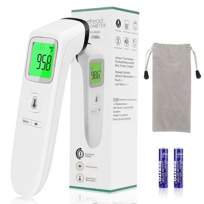 CE Fever Head Temperature เครื่องวัดอุณหภูมิร่างกายอินฟราเรดหน้าผากหน้าผากแบบไม่สัมผัส