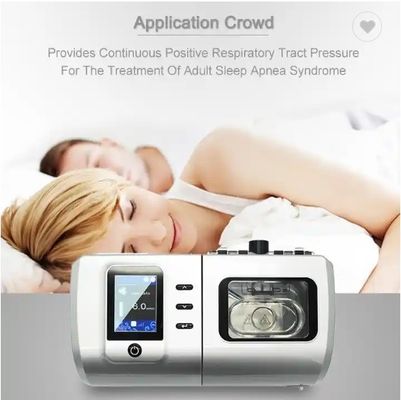 เครื่อง Bipap หยุดหายใจขณะหลับ เครื่อง CPAP อัตโนมัติ Electric Plastic Ce Grey For Home
