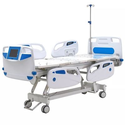 ฟังก์ชั่นมัลติฟังก์ชั่เตียง ICU ทางการแพทย์ไฟฟ้าพร้อมฟังก์ชั่นระบบชั่งน้ำหนัก