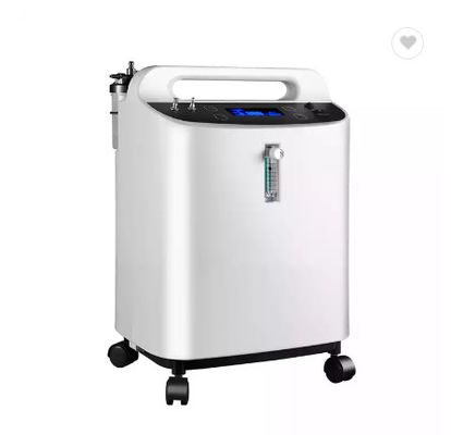 5L 93% Medical Home Respironics Oxyge Concentrator พร้อมสัญญาณเตือนความบริสุทธิ์สีขาว