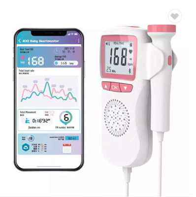Pocket Doppler Fetal แบบพกพา Baby Heart Rate Monitor Ultrasonic Fetal Doppler